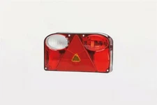 7 function left rear tail lamp light trailer triangular reflector 7 PIN AMP c...
