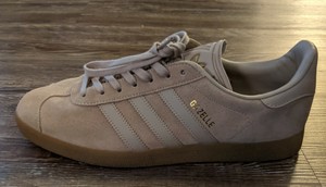mens khaki gazelles