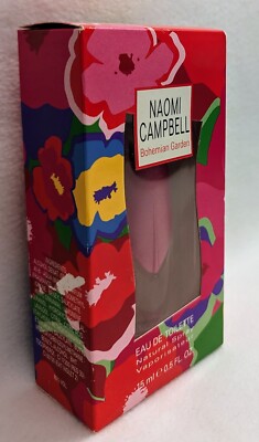 NAOMI CAMPBELL BOHEMIAN GARDEN EDT Perfume 0.5 fl Oz Travel Size NIB
