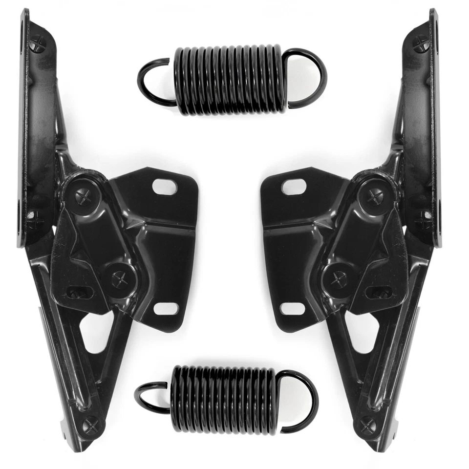 Par de bisagras de capó y resorte Mustang 1965-1966 Foto 2 de 3