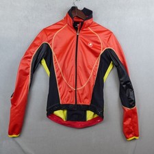 Castelli Rosso Corsa Cycling Jacket Full Zip Red Womens Size Medium