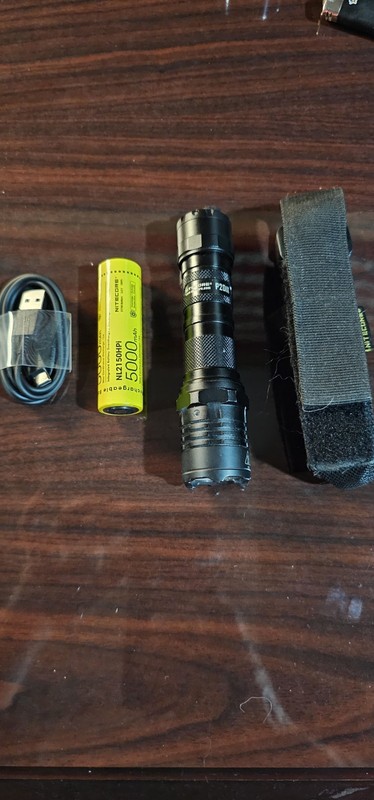 NITECORE P20iX 4000 Lumen USB-C Rechargeable Tactical Flashlight With Battery 