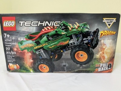 LEGO Technic 42149 Monster Jam Dragon Set Pull Back 2 in 1 New / Sealed