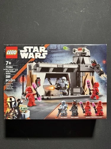 LEGO Star Wars Paz Vizsla & Moff Gideon Battle 75386 289pcs The Mandalorian Set