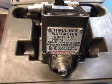 Bird 4110 Thruline Wattmeter Ham Radio Transmitter