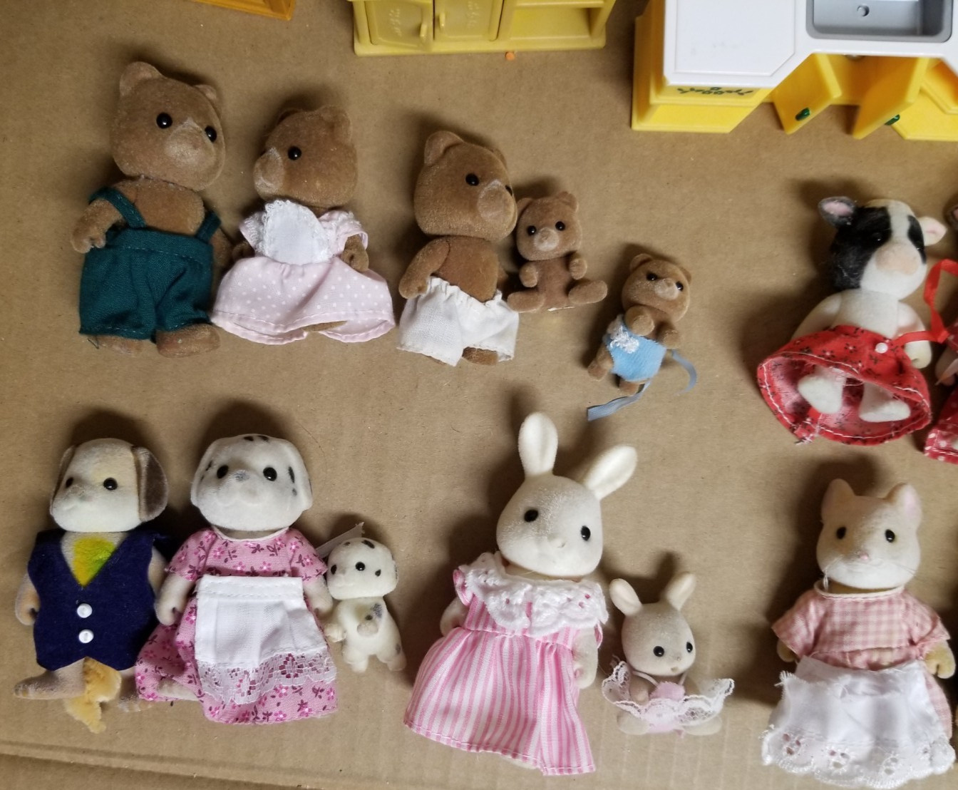 Calico Critters Sylvanian Families Mixed Lot w/ Furniture