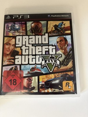 Grand Theft Auto Five V 5 / GTA 5  PS3 / Playstation 3 Spiel OVP