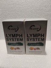 Pair lymph System Support Supplement with Extract Echinacea Purpurea Dandelion
