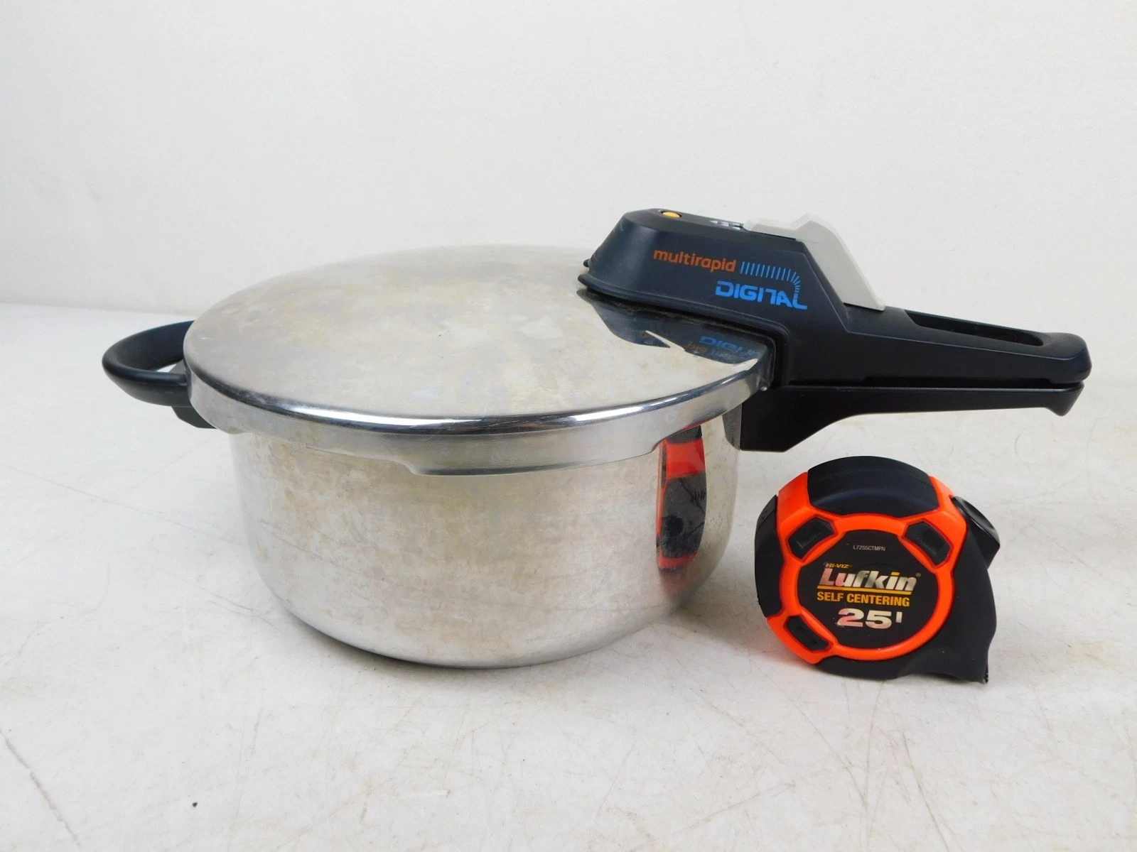 Fagor Multi-Rapid Digital Pressure Cooker Elite 4L Stainless Steel Pot HOT
