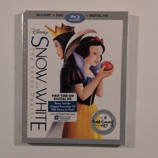 Disney Snow White and the Seven Dwarfs Blu-ray DVD Digital HD Signature Collect  