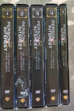 Person of Interest Complete Series 1-5 set Seasons 1 2 3 4 5 DVD lot authentic