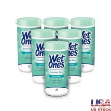 Sensitive Skin Hand Face Wipes Fragrance Free Aloe Hypoallergenic 240 Count New