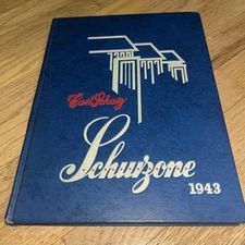 1943 CARL SCHURZ HIGH SCHOOL, CHICAGO YEARBOOK - Schurzone