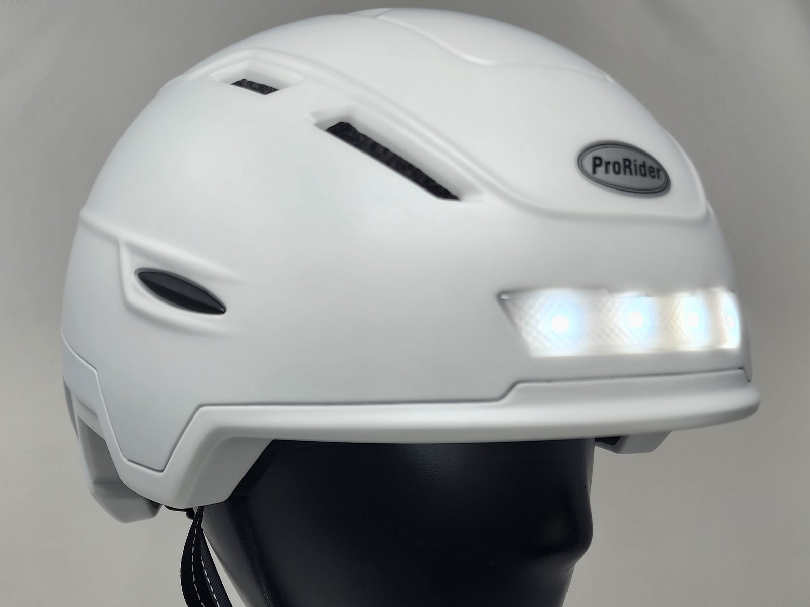ProRider RAYY E-Bike Helmet, Integrated Break Lights + Turn-