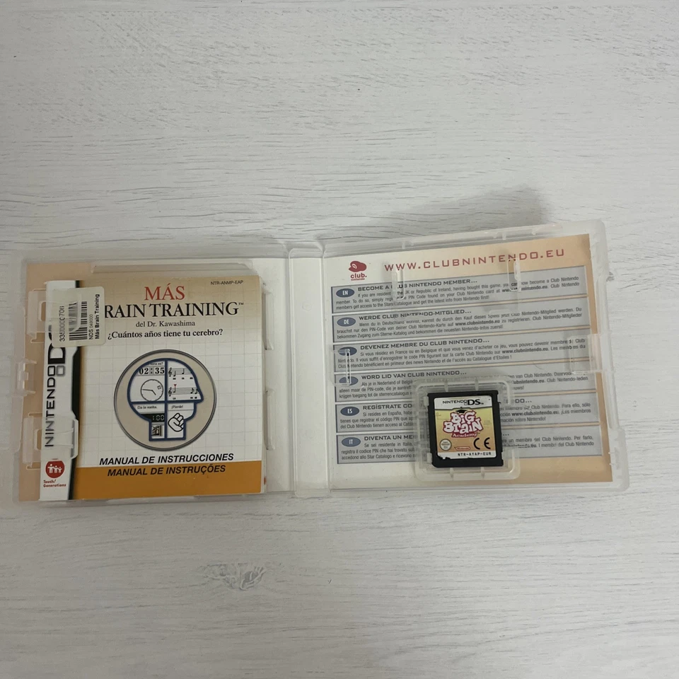 BRAIN TRAINING INFERNAL DEL DR. KAWASHIMA - NINTENDO 3DS - PAL ESPAÑA, foto 3 de 5