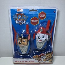 PAW Patrol Walkie Talkies for Kids Chase and Marshall 2-Pack Toy Radios - NEW