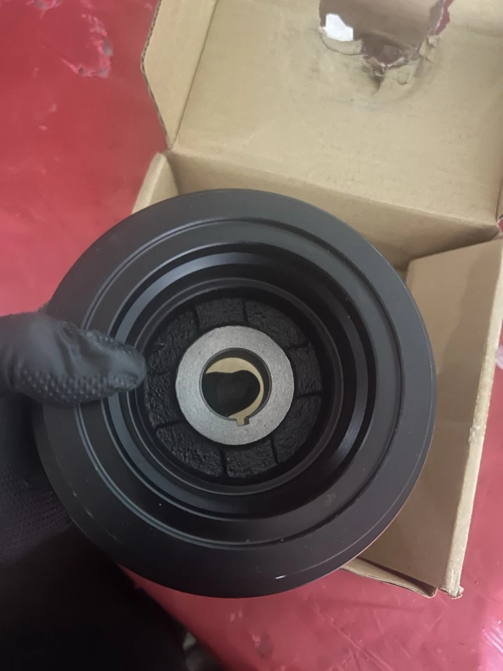 New harmonic balancer crack pulley 1998-2004 2.4L For Nissan Frontier Xterra - Image 2 of 3