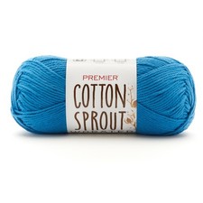 Premier Cotton Sprout Worsted Yarn-Blue