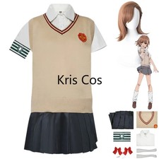 Anime Certain Scientific Railgun Misaka Mikoto Cosplay Costume A Certain Magical