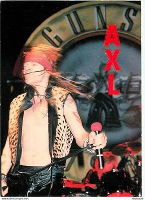 Carte Postale - Musique - Guns N' Roses - AXL - Carte Neuve - CPM - Voir Scans R - Photo 1/2