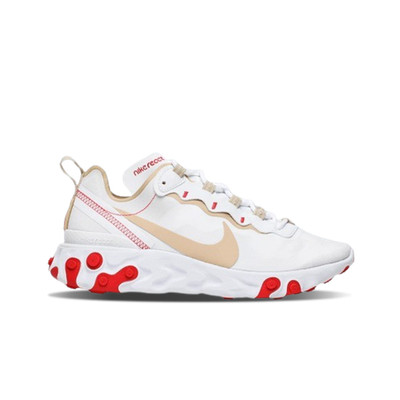 Nike React Element 55 White Desert Ember Unisex Sneakers