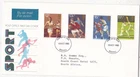 GB 1980 Sport FDC Redhill cancel typed with enclosure VGC