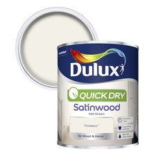 Dulux - Quick Drying Satinwood Paint For Wood & Metal - Various Colours - 750ml