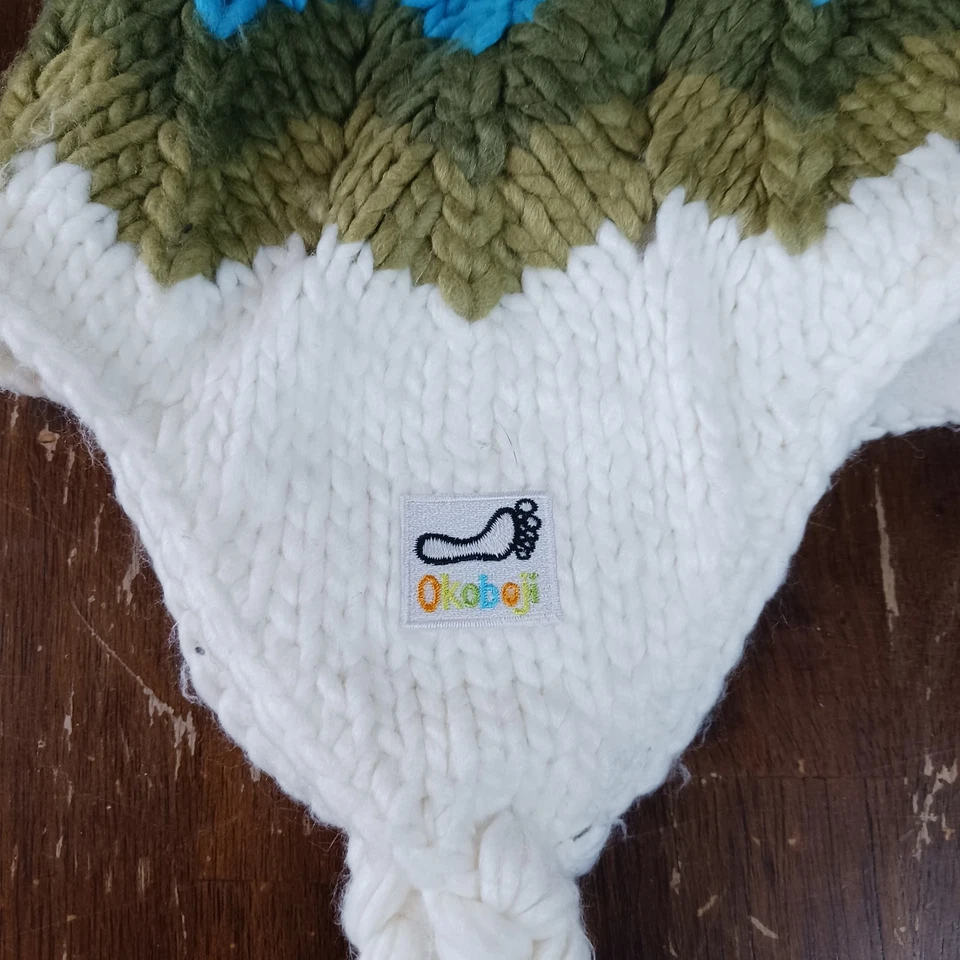 Okoboji Айова Petergrimm вязаный Beanie флис уха клапан Tassle зимние чулки шляпа - Изображение 4 из 4