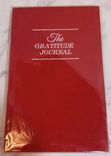The Gratitude Journal Red 8.5 X 5.5 New