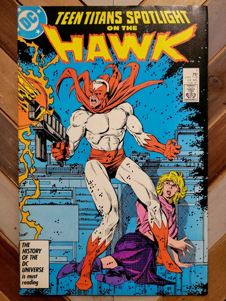 Lot of 10: Teen Titans Spotlight (DC 1986) Jericho, Aqualad, Cyborg, Changeling - Image 4 of 4