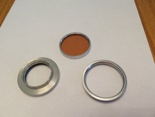 KODAK Series VI Adapter Ring 1-1/4"-31.5 MM  ARGUS KA Optical Glass Filter 41mm