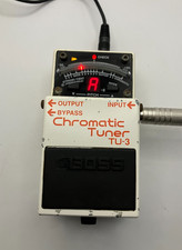 Boss TU-3 Chromatic Tuner Guitar Effect Pedal Tested Used from Japan