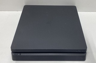 Sony PlayStation 4 PS4 Slim Console Only For Parts As Is Black Firmware 9.60