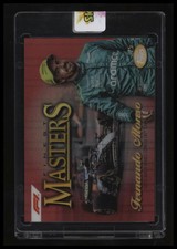 2024 Topps Finest Formula 1 Fernando Alonso Masters Red Refractor #/5