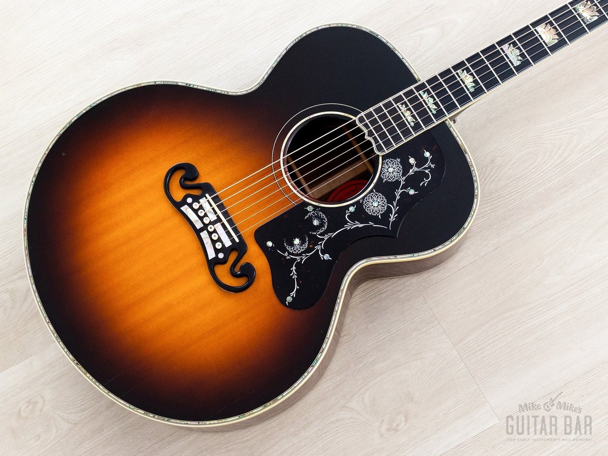 1995 Gibson J-200 Deluxe Limited Run Jumbo, Rosewood Back + Sides