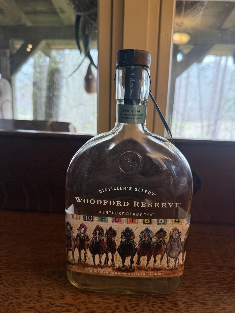 Commemorative Woodford Reserve Bottle #144 From The Kentucky Derby