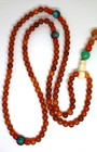琥珀色 27GR Real Natural Genuine Old Ancient Antique Moroccan Baltic Amber Rosary