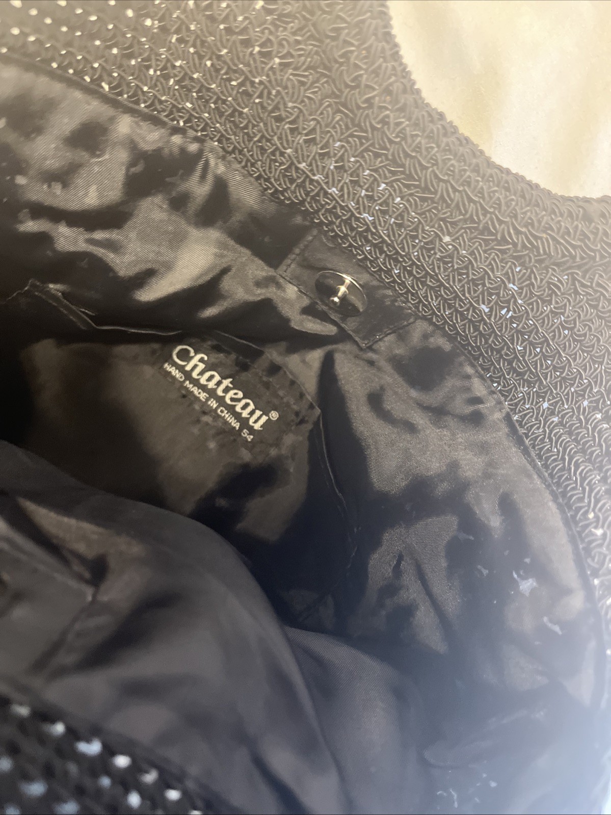 Chateau Macrame Black Patchwork Handbag Animal Pr… - image 17