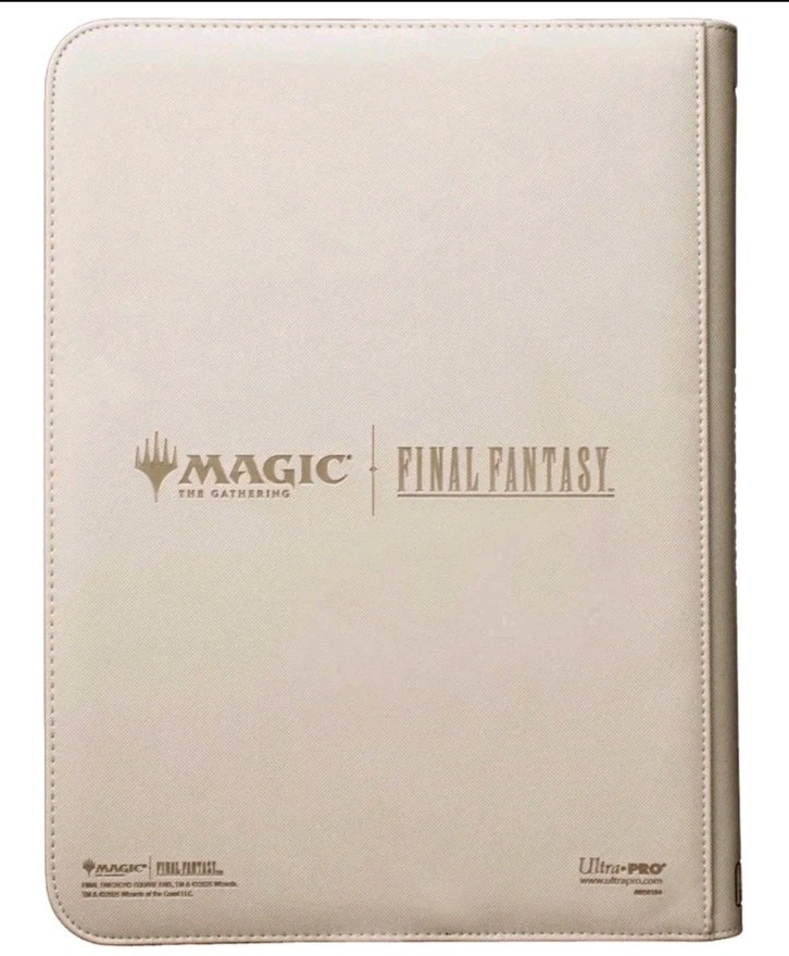 ULTRA PRO MTG Final Fantasy 9-Pocket Premium Zippered PRO-Binder