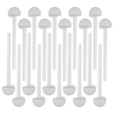 50 Pcs Bird Cage Perch Cockatiel Perches for Budgie Platform Parrot Stand