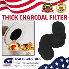 10x Activated Charcoal Carbon Litter Box Filters for Hooded Cat Litter Box 6.7in