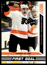 2013-14 Score First Goal Tye McGinn Philadelphia Flyers #FG-18
