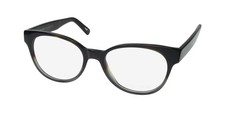 NEW ANDY WOLF 4521 EYEGLASS FRAME BROWN G OVAL PLASTIC MENS 53-17-145 FULL-RIM