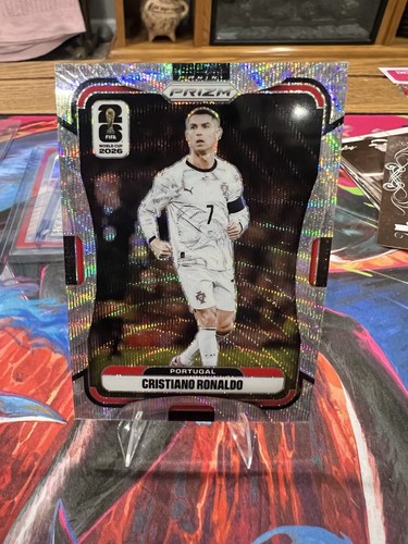2026 Panini Prizm Fifa World Cup - Cristiano Ronaldo #367 Wave Prizm