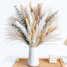 WILD AUTUMN Boho Decor Bouquet Eucalyptus Pampas Grass Dried Home Flowers for
