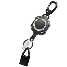 LIUGX Lighter Leash, 10,000 Rebound, Retractable Keychain, Heavy Duty Key Ch...