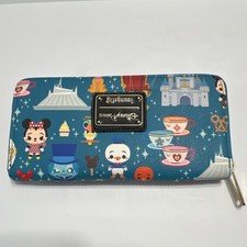 Rare! Collectors item Loungefly wallet Disney Parks Attractions 
