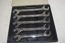 Snap-On SVSM805 5 pc Metric 30°/60° Four-Way Angle Open-End Wrench Set 18mm-24mm