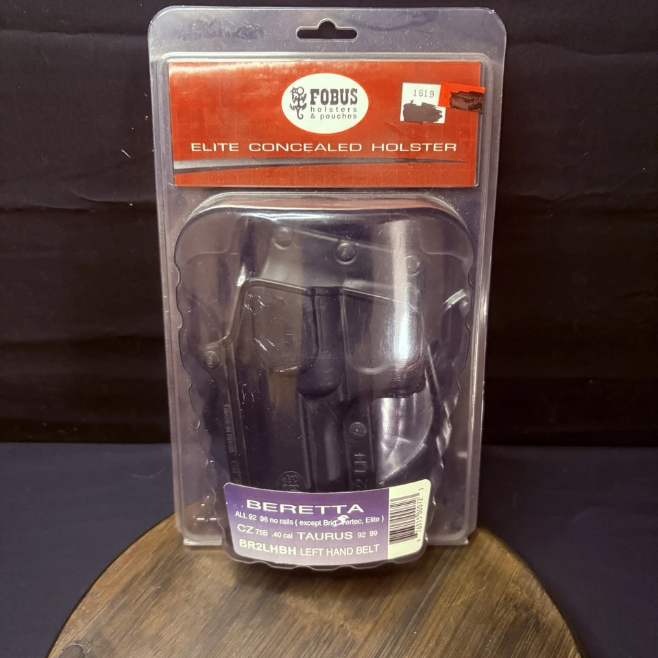 Fobus BR2LH Funda Cinturón Ocultación OWB Beretta 92, CZ75b, Taurus 92,99 (BR2LH) Foto 4 de 4