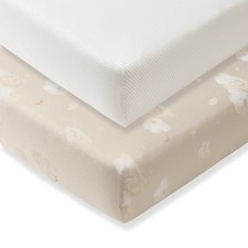 Fitted Crib Sheets Organic Cotton Breathable Burt s Bees Baby Burts Essential